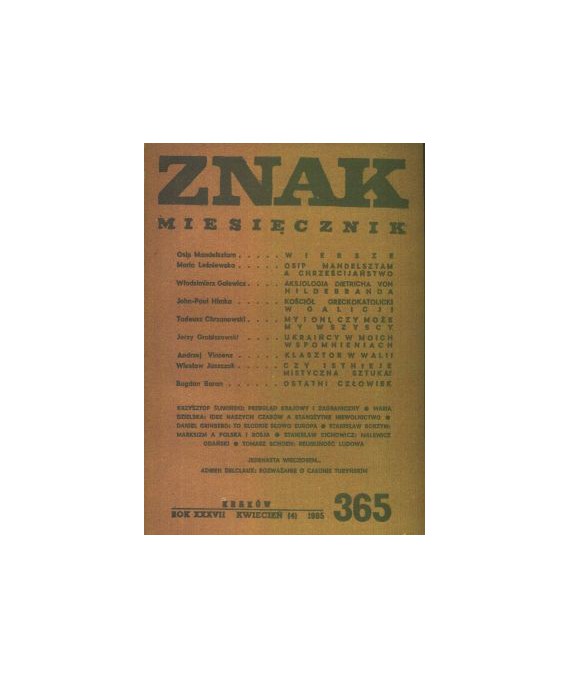 Znak. Miesięcznik
