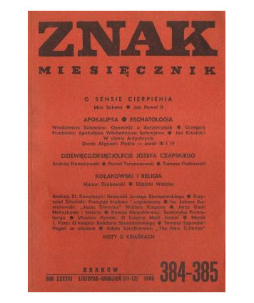 Znak. Miesięcznik