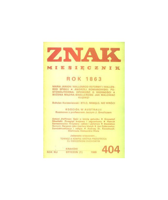 Znak. Miesięcznik