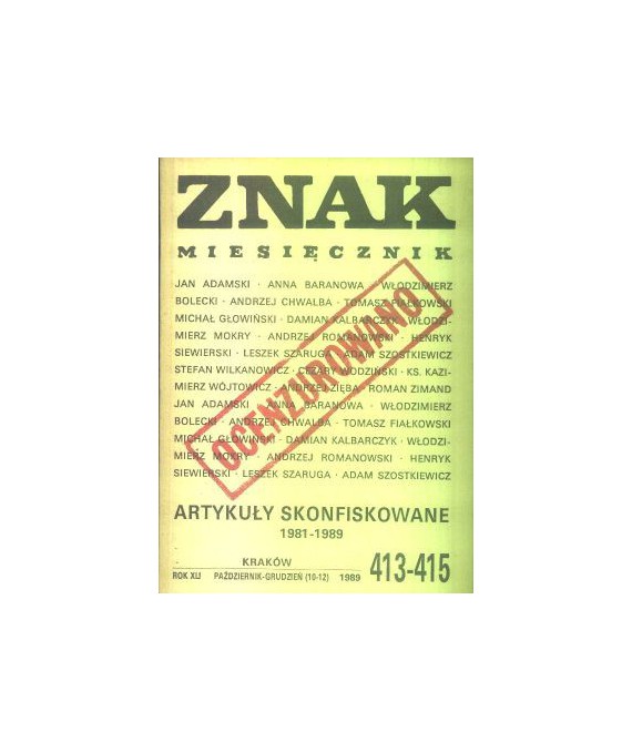 Znak. Miesięcznik