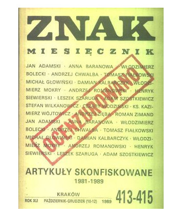 Znak. Miesięcznik