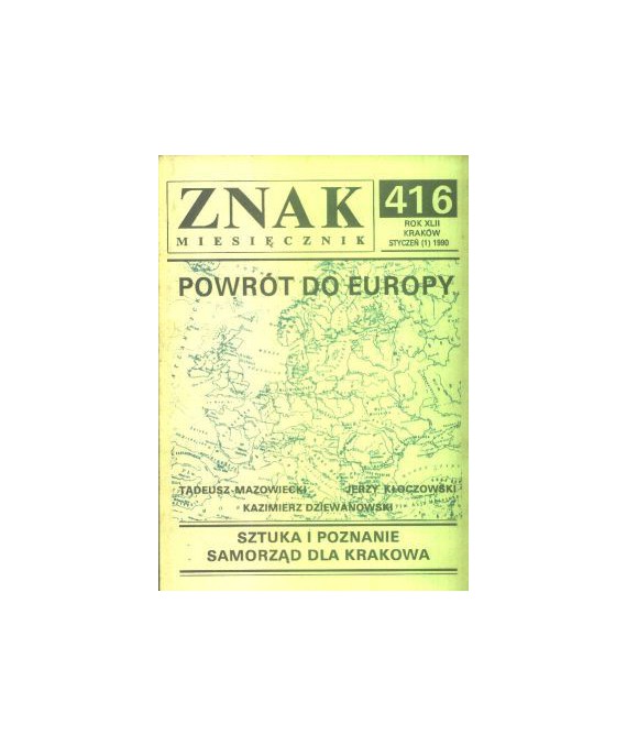 Znak. Miesięcznik