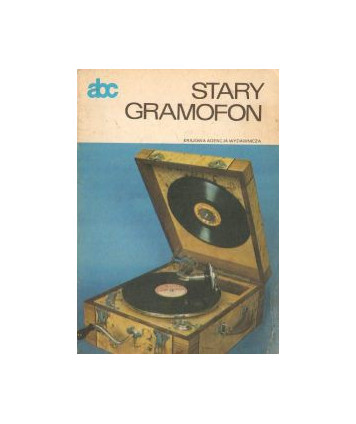 Stary gramofon. Stara płyta