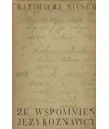 Ze wspomnień językoznawcy
