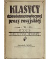 Klasycy dziewiętnastowiecznej prozy w rosyjskiej w Polsce międzywojennej