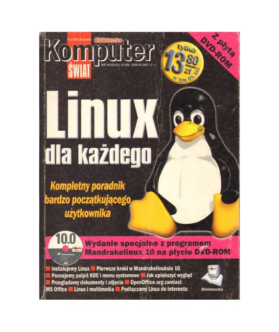 Linux dla każdego. Kompletny poradnik bardzo początkującego użytkownika (bez płyty)