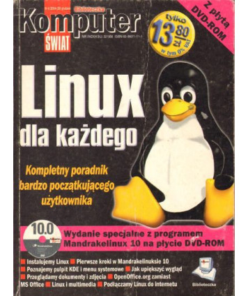 Linux dla każdego. Kompletny poradnik bardzo początkującego użytkownika (bez płyty)
