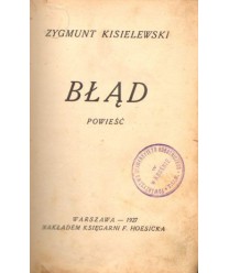 Błąd. Powieść