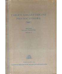 Tablice logarytmiczne  pięciocyfrowe