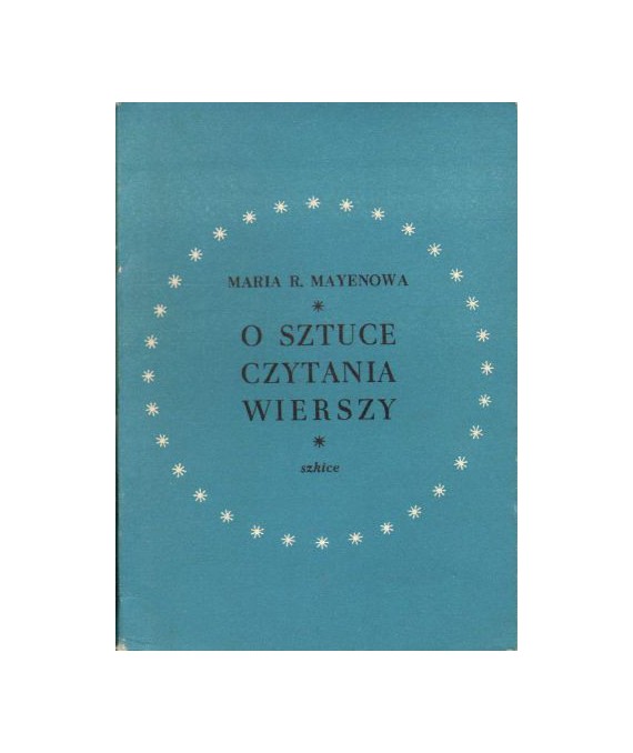 O sztuce czytania wierszy. Szkice