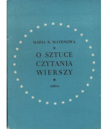 O sztuce czytania wierszy. Szkice