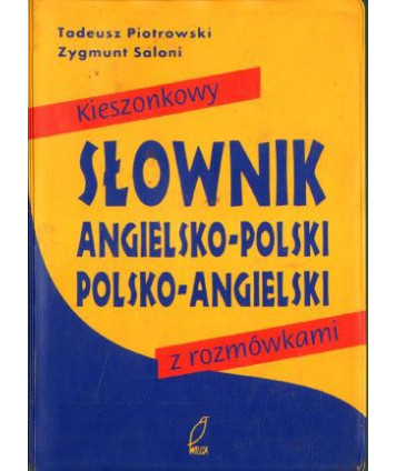 Kieszonkowy słownik angielsko-polski, polsko-angielski z rozmówkami