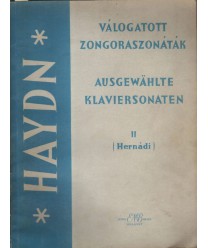 Haydn Joseph. Ausgewahlte klaviersonaten