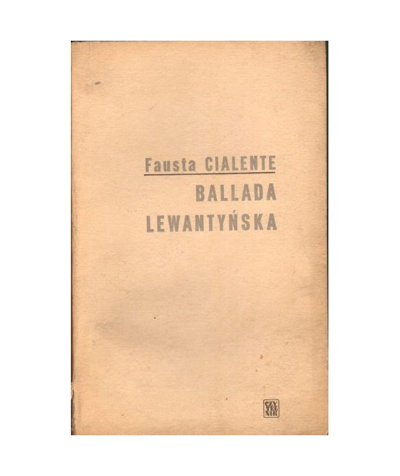 Ballada lewantyńska