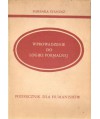 Wprowadzenie do logiki formalnej. Podręcznik dla humanistów