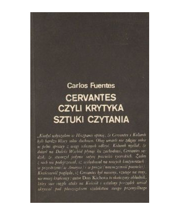 Cervantes czyli krytyka sztuki czytania