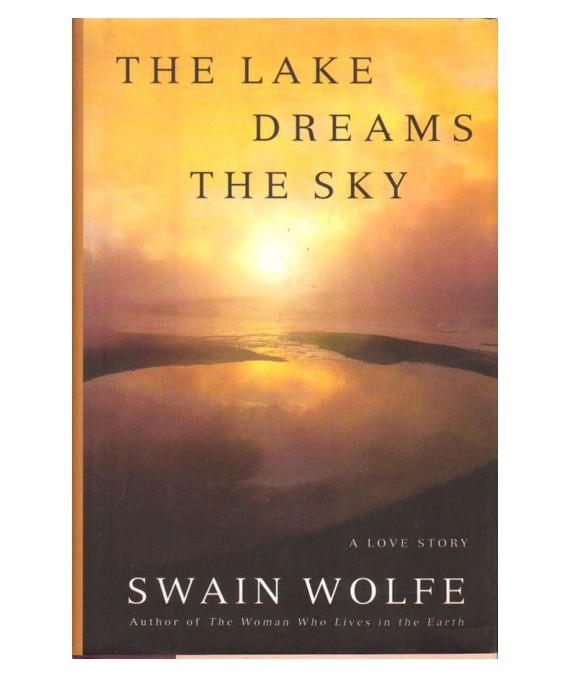 The lake dreams the sky