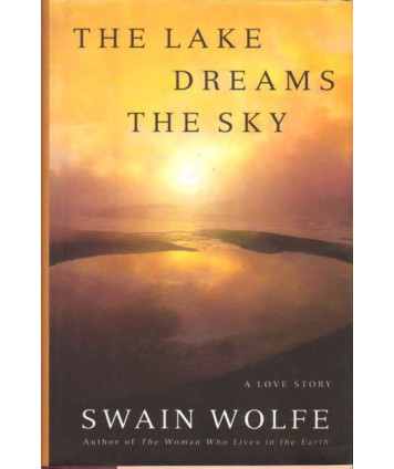 The lake dreams the sky