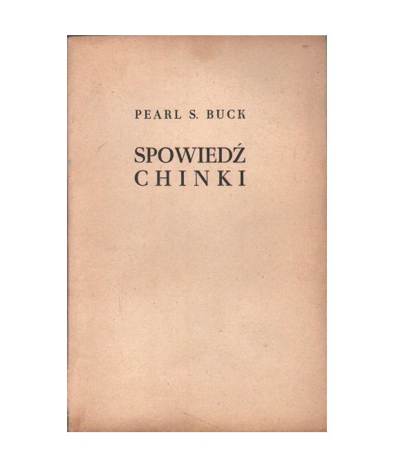 Spowiedź Chinki
