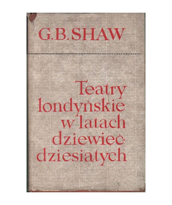 Teatry londyńskie w latach dziewięćdziesiątych