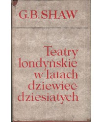 Teatry londyńskie w latach dziewięćdziesiątych