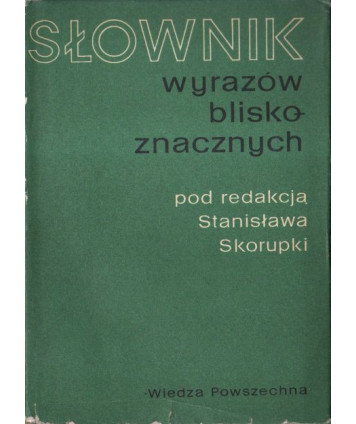 Słownik wyrazów bliskoznacznych