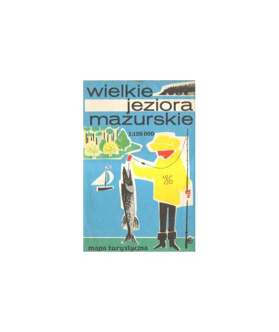 Wielkie Jeziora Mazurskie. Mapa turystyczna /1:120000