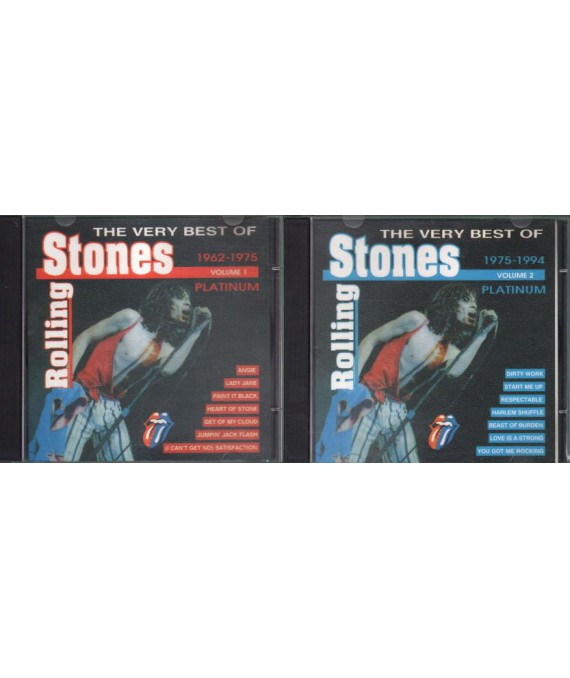 The Very7 Best of Rolling Stones vol.1-2 (1962-1975), (1975-1994)