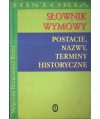 Słownik wymowy. Postacie nazwy, terminy historyczne
