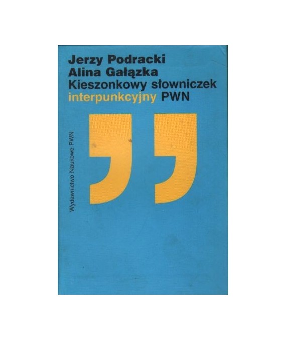 Kieszonkowy słowniczek interpunkcyjny