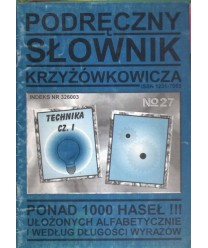 Podręczny słownik krzyżówkowicza. Technika cz.1