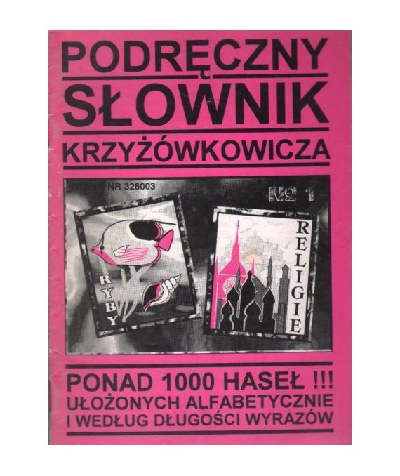 Podręczny słownik krzyżówkowicza. Religie
