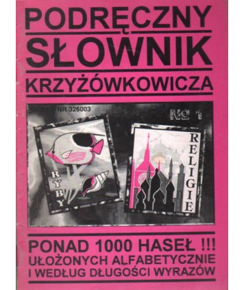 Podręczny słownik krzyżówkowicza. Religie