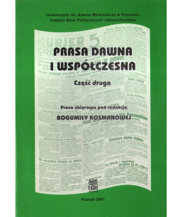 Prasa dawna i współczesna