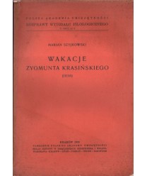 Wakacje Zygmunta Krasińskiego (1836)