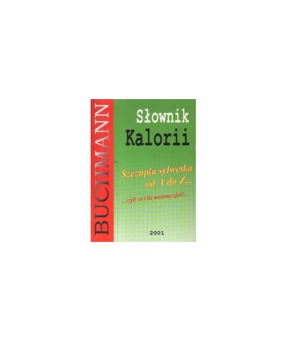 Słowniik  kalorii