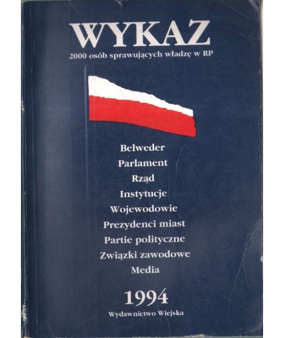 Wykaz 2000 osób sprawujących władzę w RP