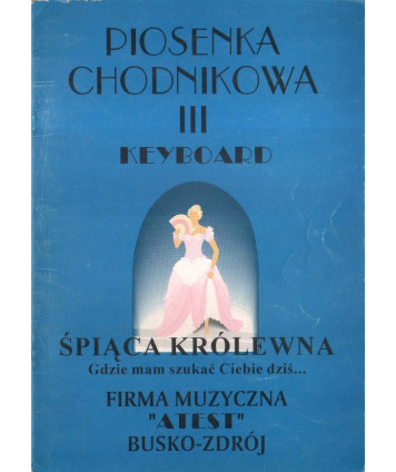 Piosenka chodnikowa c.3 w popularnej edycji na keyboard