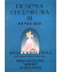 Piosenka chodnikowa c.3 w popularnej edycji na keyboard