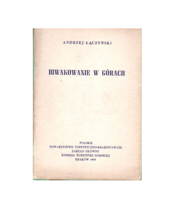 Biwakowanie w górach