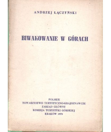 Biwakowanie w górach