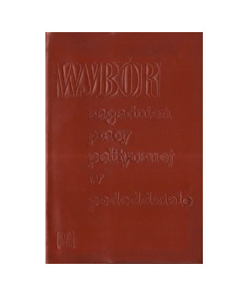 Wybór zagadnień pracy politycznej w pododdziale
