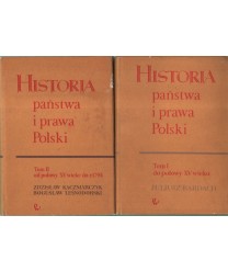 Historia państwa i prawa Polski t.1-2