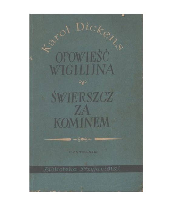 Opowieść wigilijna, Świerszcz za kominem