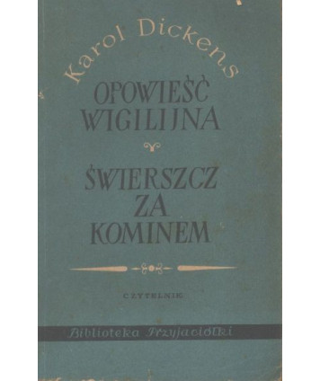 Opowieść wigilijna, Świerszcz za kominem