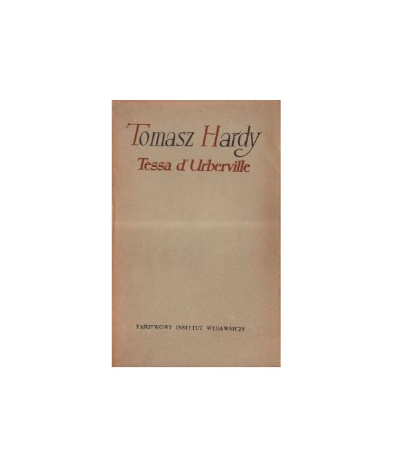 Tessa d’Urberville Historia kobiety czystej