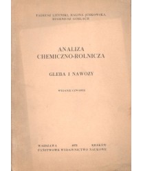 Analiza chemiczno-rolnicza. Gleba i nawozy