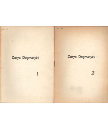 Zarys dogmatyki 1-2