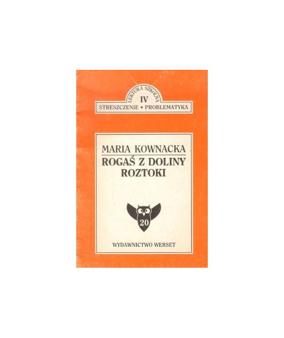 Rogaś z doliny Roztoki - Opracowanie