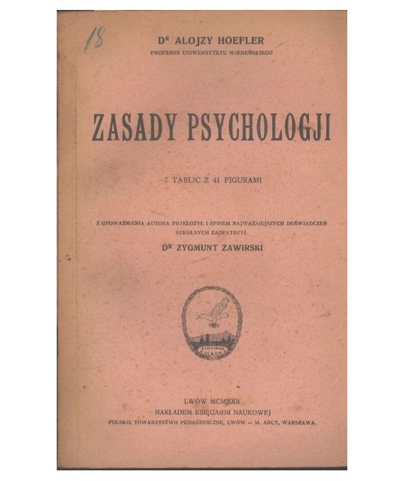 Zasady psychologji. 7 tablic z 41 figurami